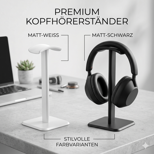 Premium Kopfhörerständer aus Metall