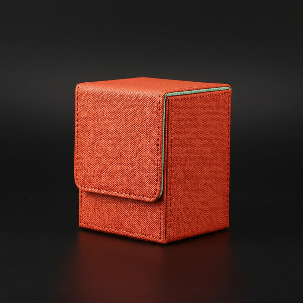Premium Kartenbox für Pokémon, Yu-Gi-Oh! & MTG – PU-Leder Deck Box für bis zu 100 Karten