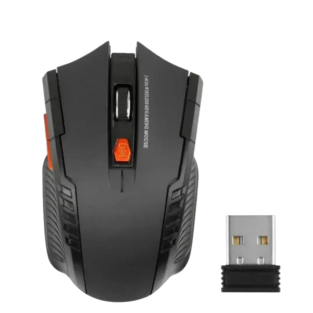 Wireless Gaming Maus 1600 DPI – Präzision, Komfort &amp; Kabellose Freiheit
