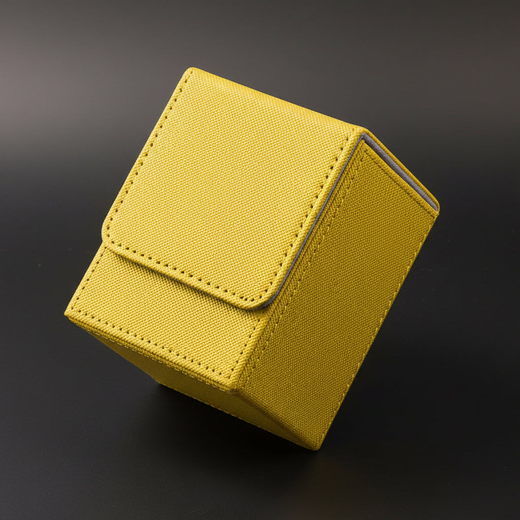 Premium Kartenbox für Pokémon, Yu-Gi-Oh! & MTG – PU-Leder Deck Box für bis zu 100 Karten
