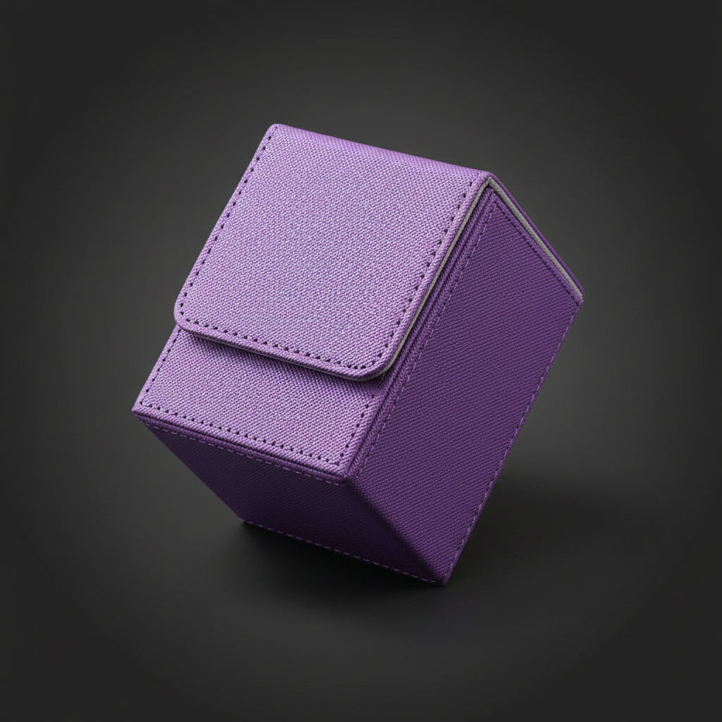Premium Kartenbox für Pokémon, Yu-Gi-Oh! & MTG – PU-Leder Deck Box für bis zu 100 Karten