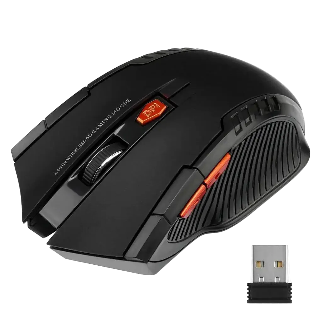Wireless Gaming Maus 1600 DPI – Präzision, Komfort &amp; Kabellose Freiheit