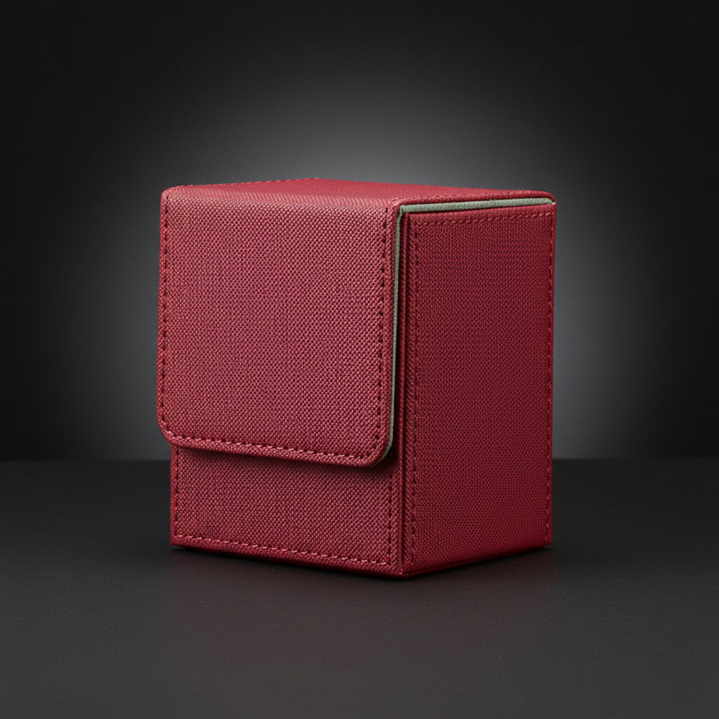 Premium Kartenbox für Pokémon, Yu-Gi-Oh! & MTG – PU-Leder Deck Box für bis zu 100 Karten
